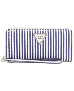 Guess Sawyer Large Zip Around Wallet