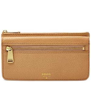 Fossil Preston Leather Flap Clutch Wallet