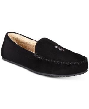 Ralph Lauren Men's Dezi Micro-suede Slippers