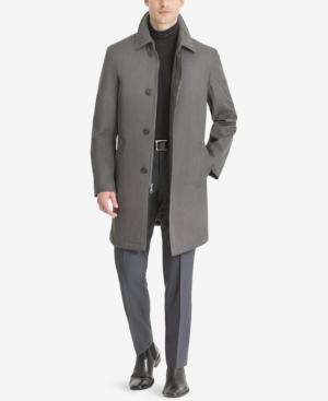 Calvin Klein Men's Marquez Slim-fit Single-breasted Raincoat