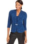 Alex Evenings Glitter Jacquard Jacket And Top