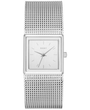 Dkny Women's Stonewall Stainless Steel Mesh Bracelet Watch 25mm Ny2562
