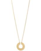 M. Haskell For Inc Gold-tone Mod-style Circle Pendant Necklace, Only At Macy's