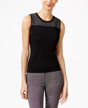 Calvin Klein Pointelle Sweater Shell