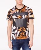G-star Raw Men's Mostom Tiger Logo-print T-shirt