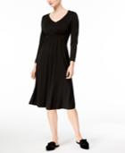 Weekend Max Mara Abano V-neck Fit & Flare Dress