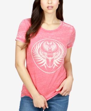 Lucky Brand Graphic-print Burnout T-shirt