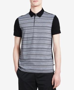 Calvin Klein Men's Graphic-print Cotton Polo