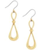 Lucky Brand Gold-tone Drop Earrings