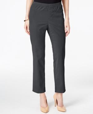 Karen Scott Petite Corduroy Ankle Pants, Only At Macy's