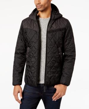 G-star Raw Men's Myrow Slim-fit Quilted Colorblocked Hooded Jacket