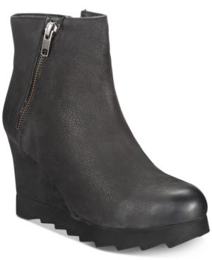 Callisto Kairra Platform Wedge Booties Women's Shoes