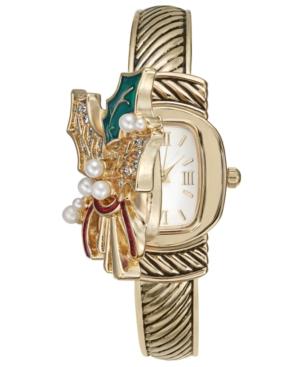 Charter Club Women's Gold-tone Holly Bracelet Watch 25mm, Created For Macy's