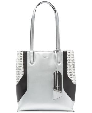 Dkny Jade Tall Signature Tote, Created For Macy's