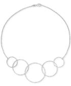 Giani Bernini Circle Statement Necklace In Sterling Silver, Only At Macy's