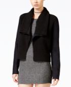 Chelsea Sky Mixed-media Jacket, Created For Macy's