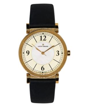 Lucky Brand Womens Carmel Navy Leather Watch 34 Mm