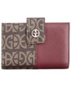 Giani Bernini Block Signature Patchwork Framed Wallet, Created For Macy's