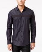 Inc International Concepts Men's Joyous Pieced Stripe Long-sleeve Shirt, Only At Macy's
