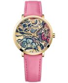 Juicy Couture Women's La Ultra Slim Light Pink Leather Strap Watch 35mm 1901456