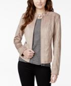 American Rag Zipper-front Faux-suede Jacket, Only At Macy's