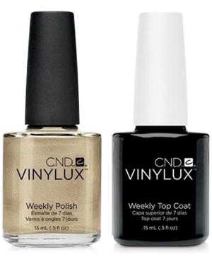 Creative Nail Design Vinylux Locket Love Nail Polish & Top Coat (two Items), 0.5-oz, From Purebeauty Salon & Spa