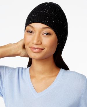 Charter Club Cashmere Donegal-knit Hat, Only At Macy's