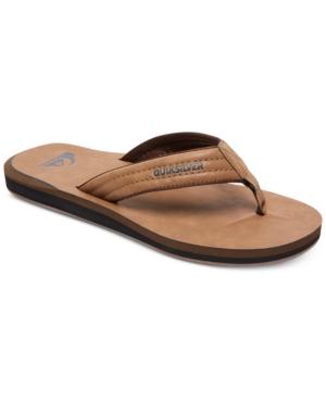 Quiksilver Men's Carver Nubuck Flip-flop Sandals