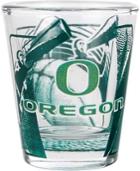 Hunter Manufacturing Oregon Ducks 3d Wrap Shot Glass