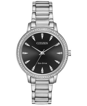 Citizen Eco-drive Women's Silhouette Stainless Steel Bracelet Watch 36mm