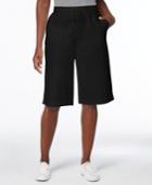 Karen Scott Drawstring-waist Skimmer Shorts, Created For Macy's