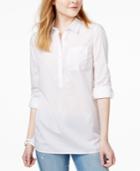 Tommy Hilfiger Cotton Textured Shirt, Only At Macy's