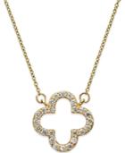White Sapphire (2/3 Ct. T.w.) Pendant Necklace In 14k Gold