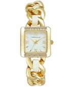 Charter Club Women's Gold-tone Bracelet Watch 24mm 17195, Only At Macy's