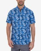 Nautica Men's Classic-fit Paisley Floral-print Shirt