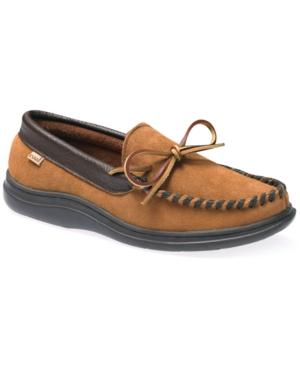 L.b. Evans Altin Memory Foam Suede Slippers