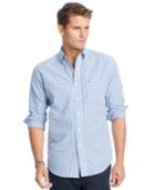 Izod Big And Tall Long-sleeve Checked Shirt