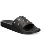Kenneth Cole Reaction Men's Screen Star-studded Slide Sandals Men's Shoes
