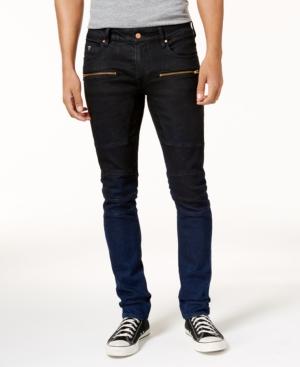 Guess Men's Skinny Zip Moto Jeans