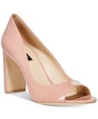 Dkny Jade Peep-toe Pumps, Created For Macy's
