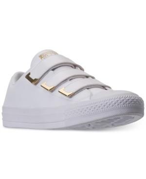 Converse Women's Chuck Taylor 3-strap Casual Sneakers From Finish Line