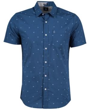 Volcom Men's Royal Flush Geometric Short-sleeve Shirt