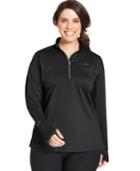 Nike Plus Size Element Dri-fit Half-zip Top