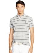 Polo Ralph Lauren Custom-fit Striped Mesh Polo Shirt