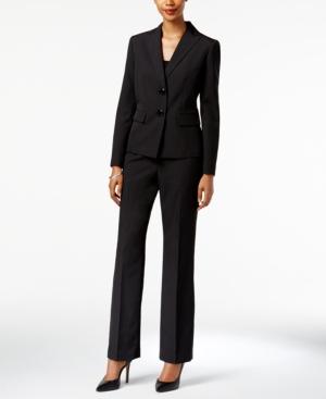 Le Suit Tonal-pinstripe Pantsuit
