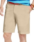 Izod Big And Tall Saltwater Flat-front Shorts