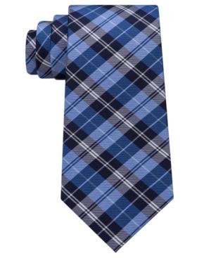Tommy Hilfiger Men's Racy Plaid Slim Silk Tie