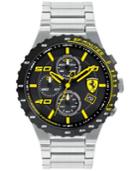 Limited Edition Ferrari Men's Chronograph Speciale Evo Chrono Stainless Steel Bracelet Watch 45mm 0830362
