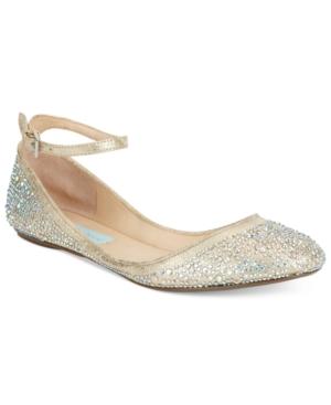 Blue By Betsey Johnson Joy Evening Flats