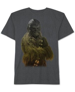 Men's Star Wars Chewbacca Ombre Graphic-print T-shirt From Jem